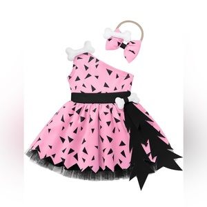 Girls 2-3T Flintstones Pebbles Costume